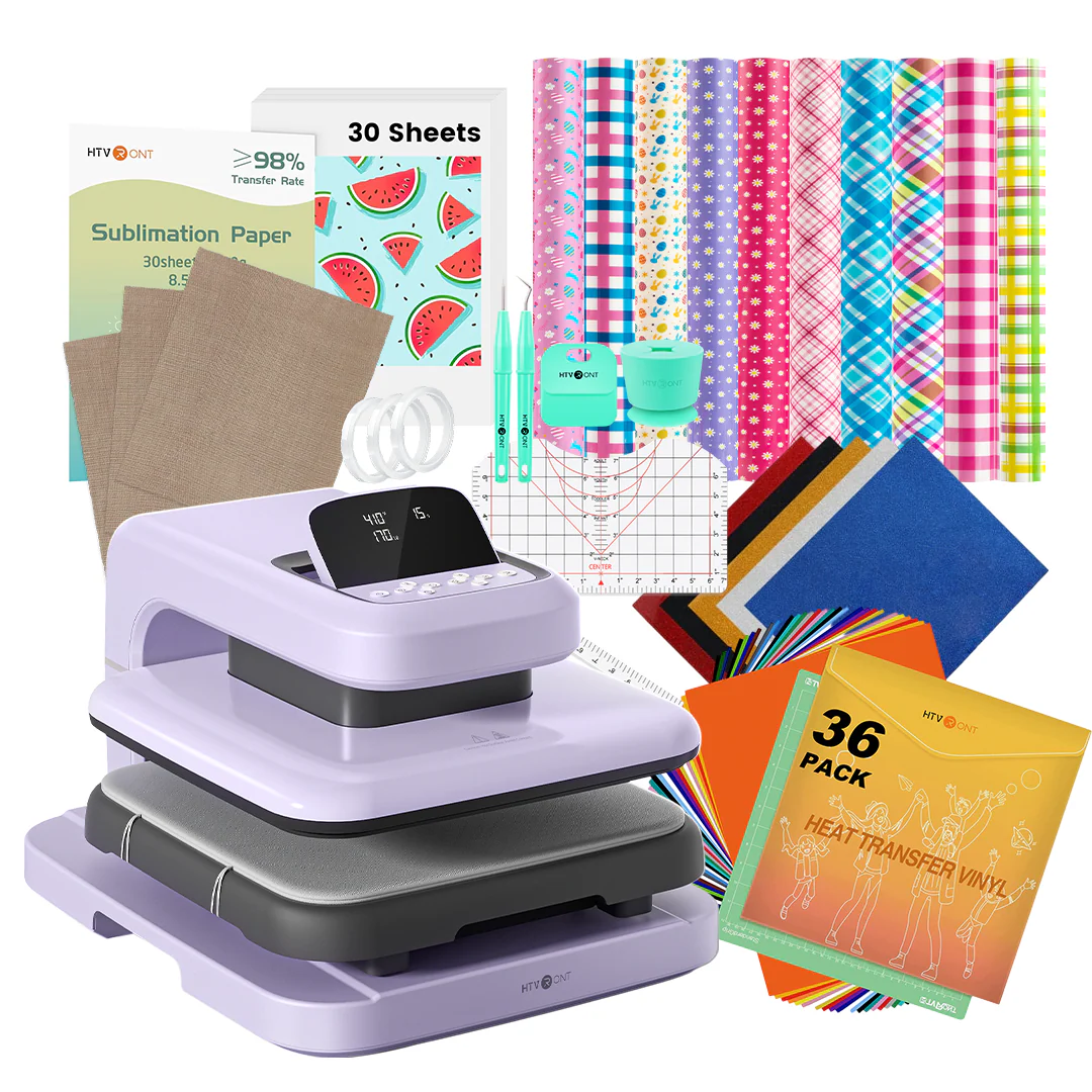 [Mid-Year Best Deal] HTVRONT Auto Heat Press 2+Great Value Bundle - Image 20