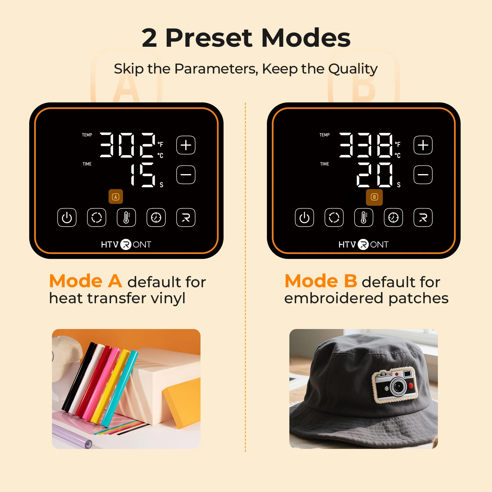 [All-in-One Kit]HTVRONT Auto Heat Press 15"x15"+Tumbler Press+a300 auto Hat Press Machine+All in Bundle - Image 18