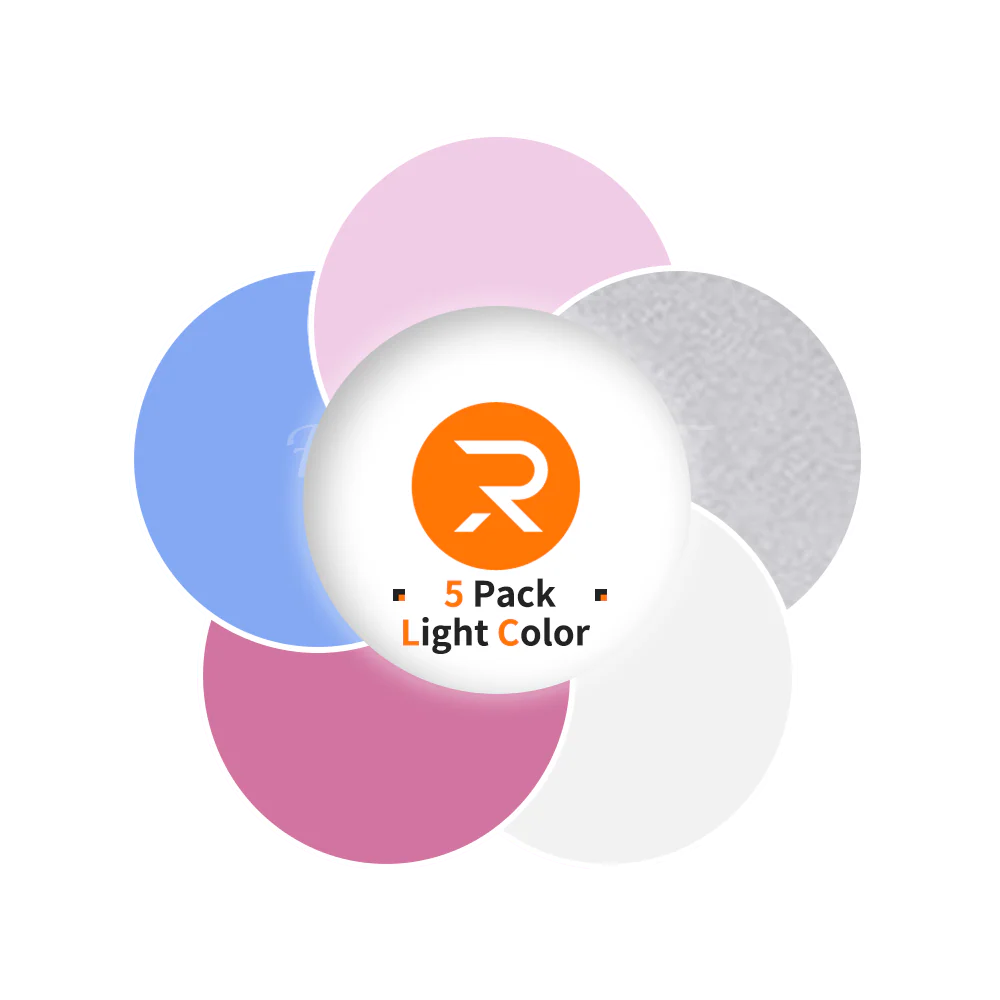 Heat Transfer Vinyl Bundle - 12"x10 Inch 5 Pack（5 Colors ） - Image 10