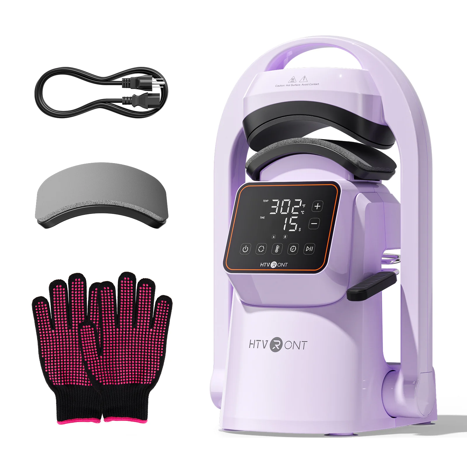 HTVRONT A300 Auto Hat Heat Press, Standard Kit - Image 19