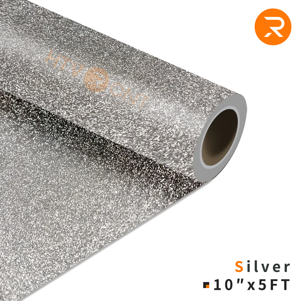 Glitter Heat Transfer Vinyl Rolls - 10" x 5FT / 15FT (11 Colors Available) - Image 10