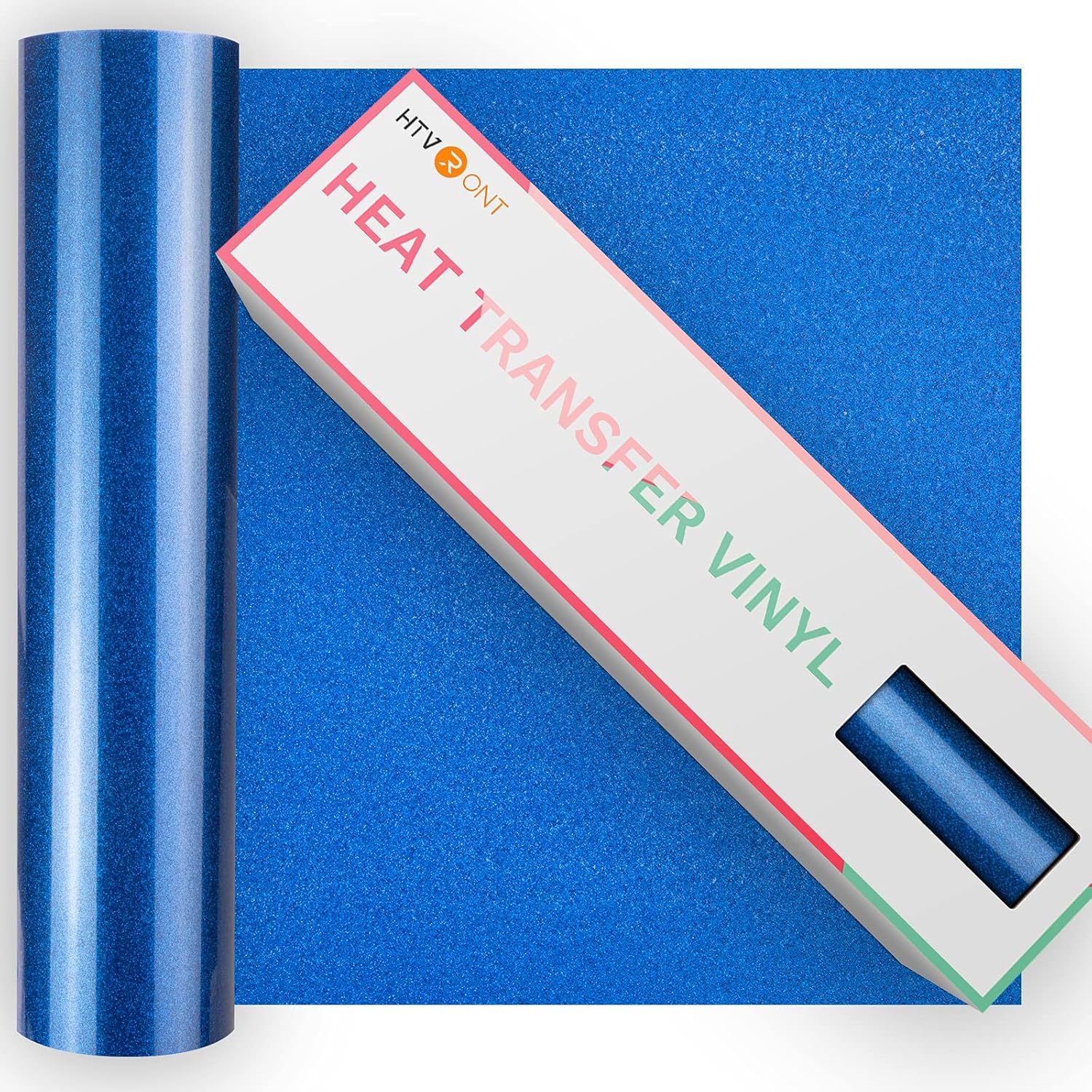 Glitter Heat Transfer Vinyl Rolls - 10" x 5FT / 15FT (11 Colors Available) - Image 12