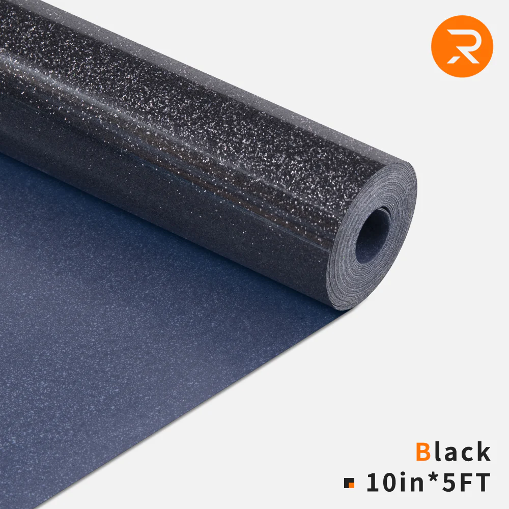Glitter Heat Transfer Vinyl Rolls - 10" x 5FT / 15FT (11 Colors Available) - Image 5