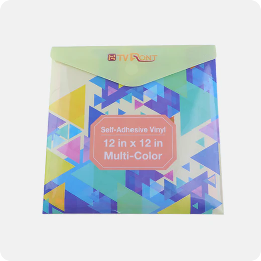 Matte Metallic Adhesive Vinyl Bundle - 12" x 12" 9 Pack （9 Assorted Colors） - Image 3