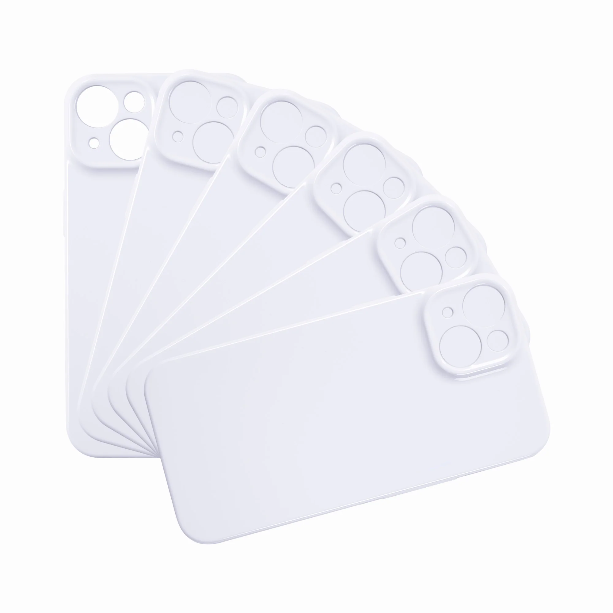 【iPhone Phone Case】Sublimation Blank Glossy Phone Case Set - 6 Pcs, For H17 - Image 17