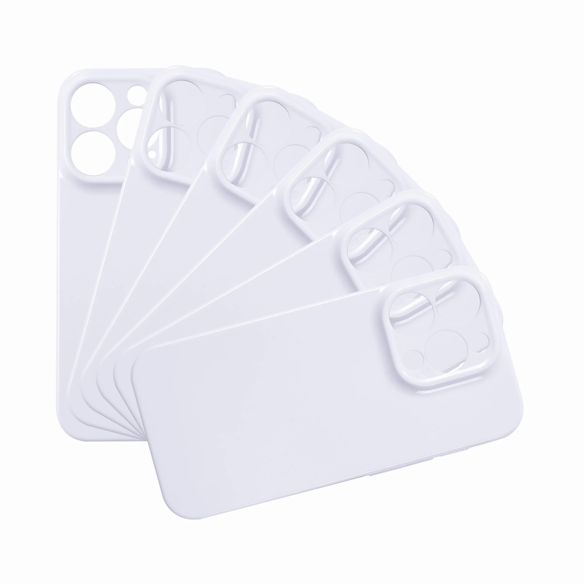 【iPhone Phone Case】Sublimation Blank Glossy Phone Case Set - 6 Pcs, For H17 - Image 21